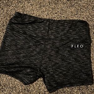 FLEO spandex shorts! Size L, never worn.